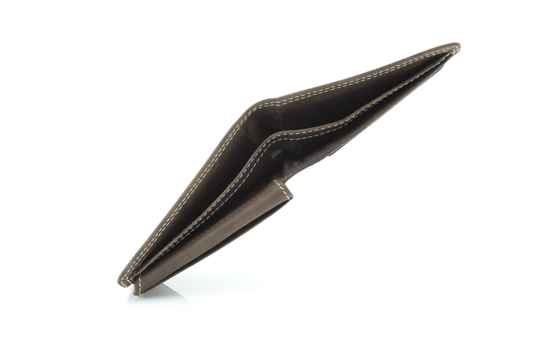 American Bison Oil Pull Up Top Flap Bifold 15729