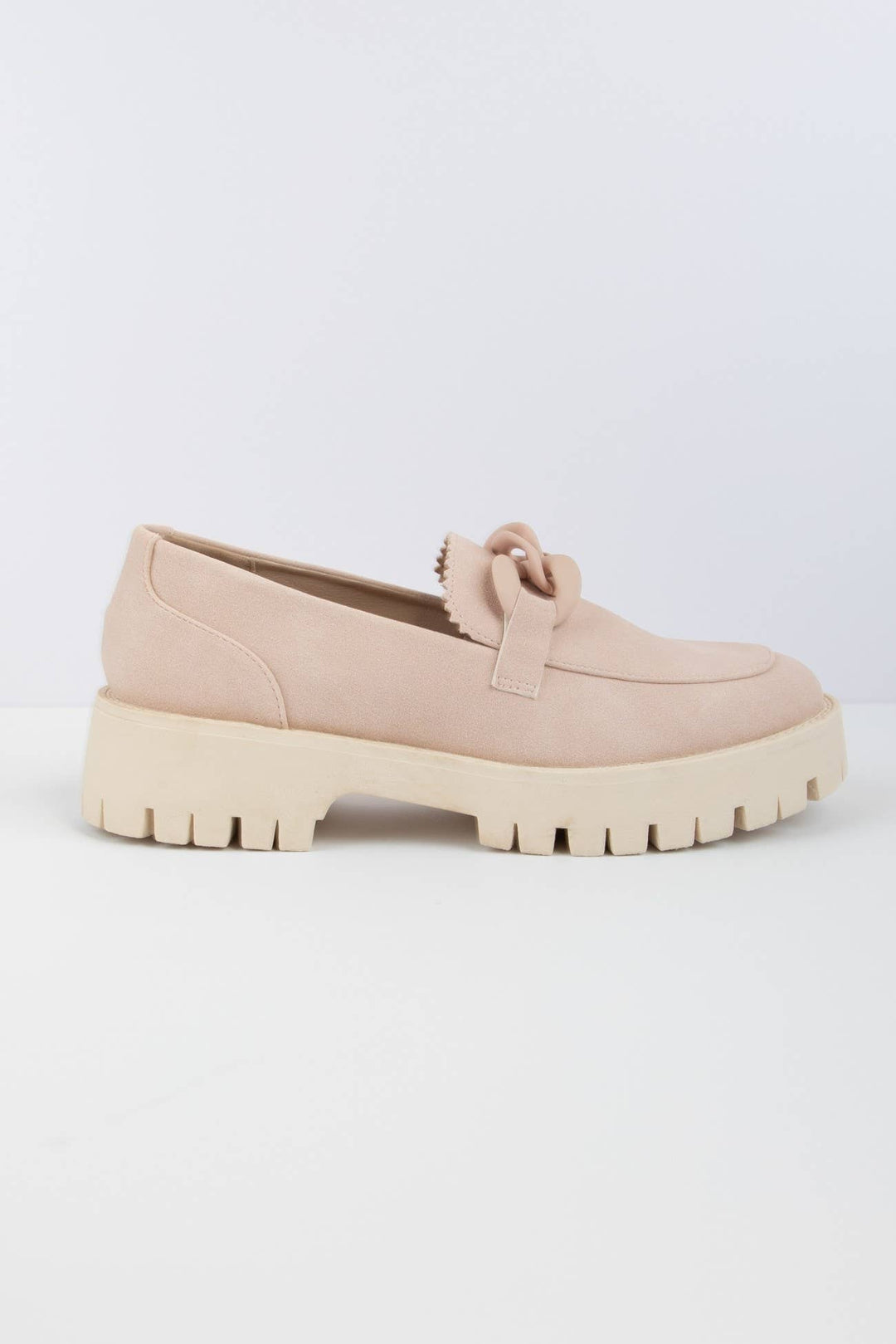MADISON Chunky Chain Lug Sole Loafers
