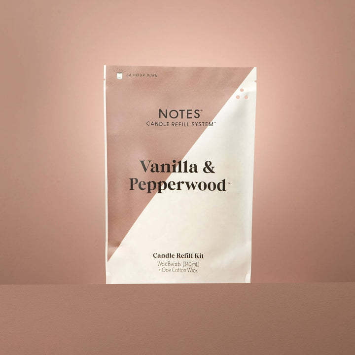 Vanilla & Pepperwood  | NOTES | Candle Refill