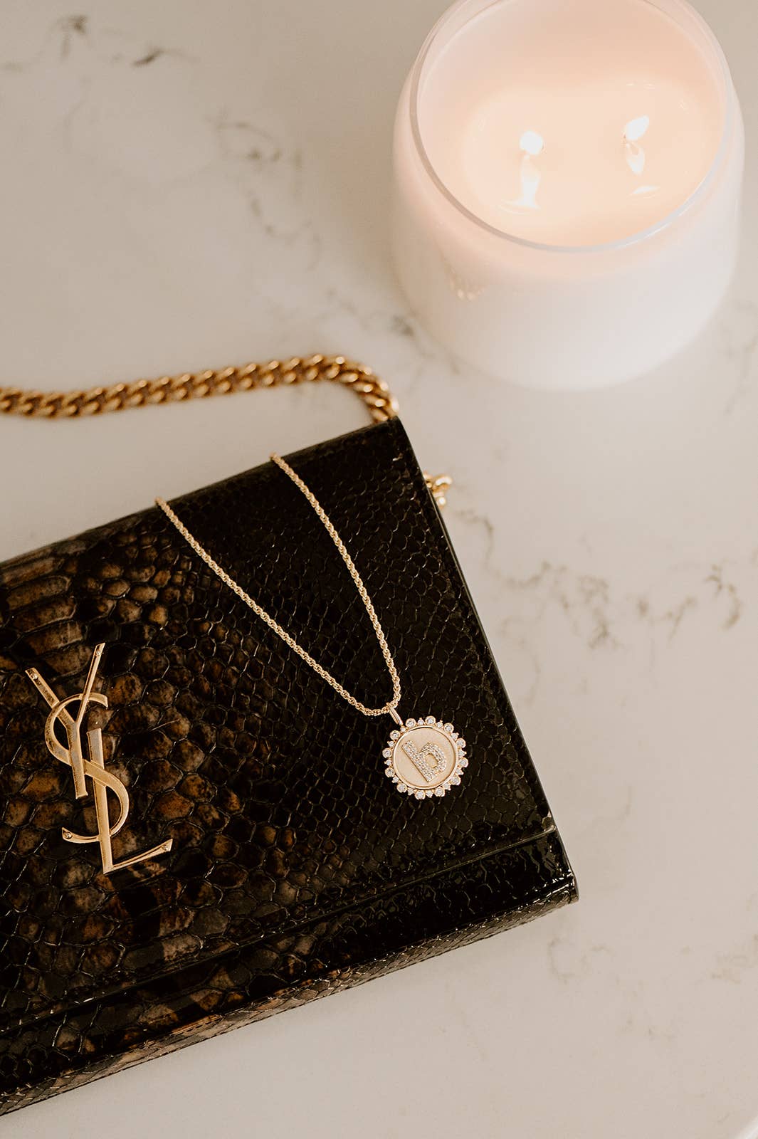 Skinny Rope Chain Necklace | Threader Charm Necklace 