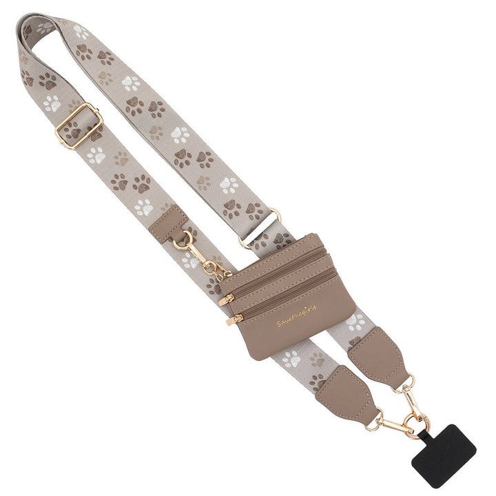 Paw Tracks Clip & Go Strap with Pouch