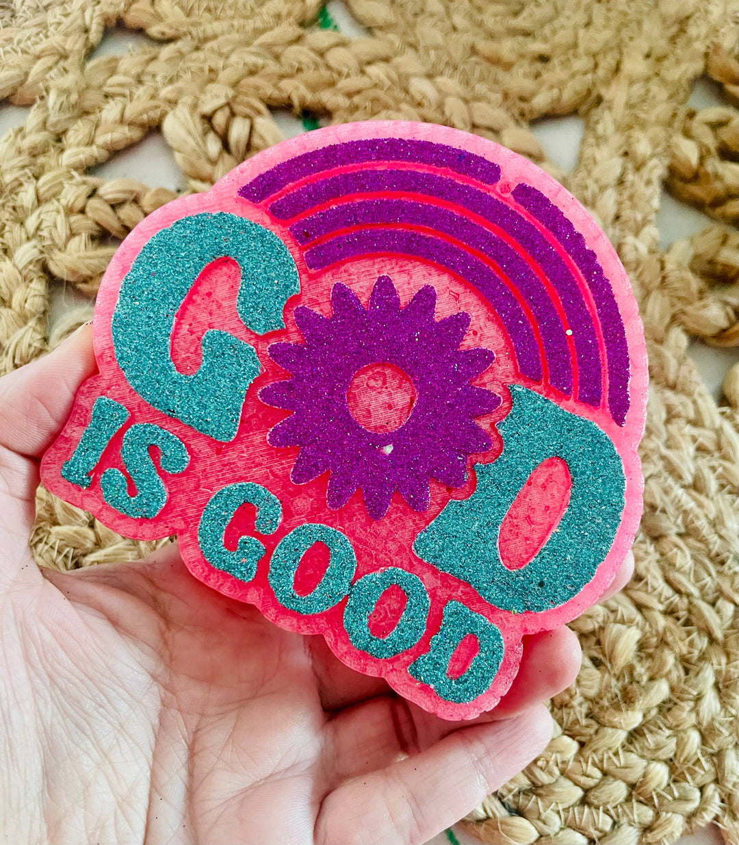 God is Good Car Freshie