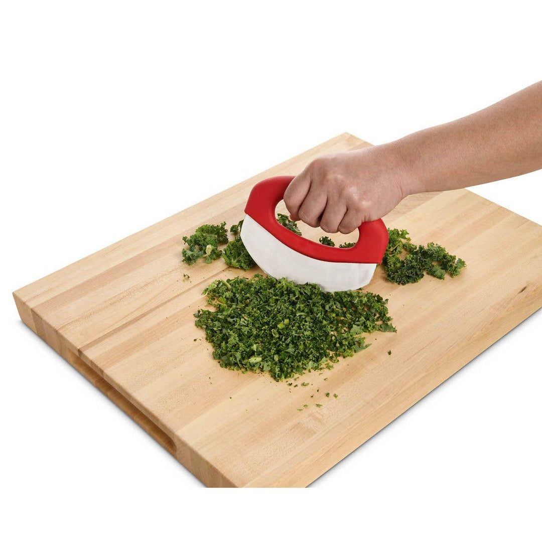 HIC Kitchen Soft-Grip Rocking Salad & Herb Chopper