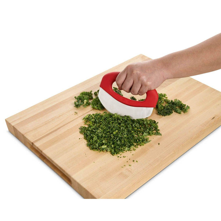 HIC Kitchen Soft-Grip Rocking Salad & Herb Chopper
