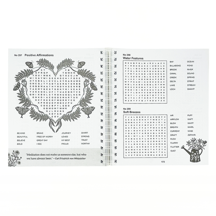 Mindfulness Word Search Adult Puzzle Book