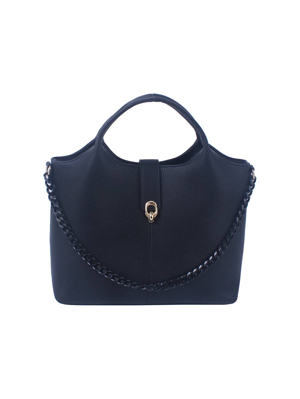 Chain detail tote bag
