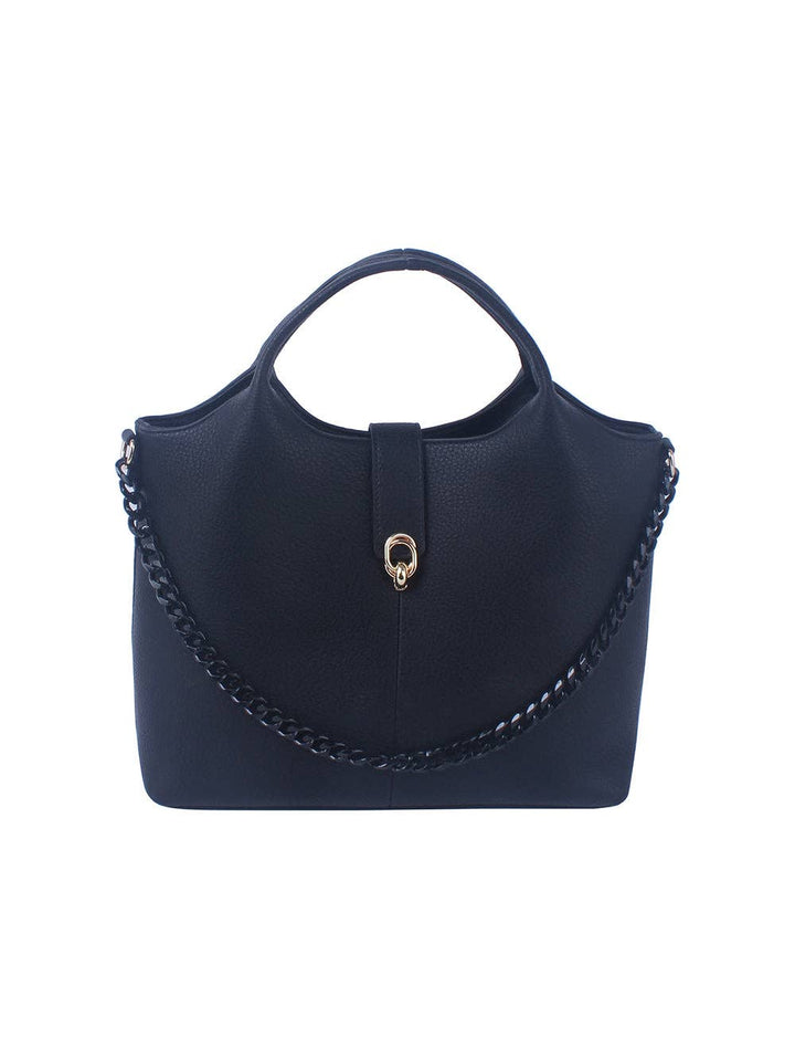 Chain detail tote bag