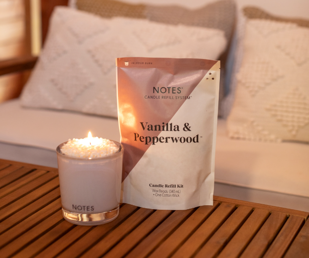 Vanilla & Pepperwood  | NOTES | Candle Refill