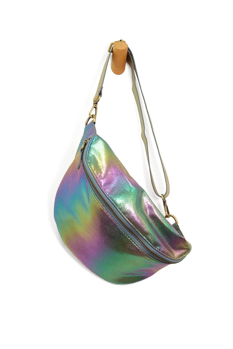 Holographic Twyla Sling / Belt Bag