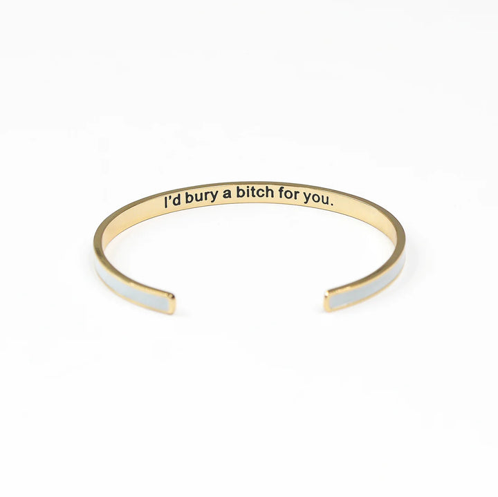 Snarky Bangle Bracelet (multiple options)