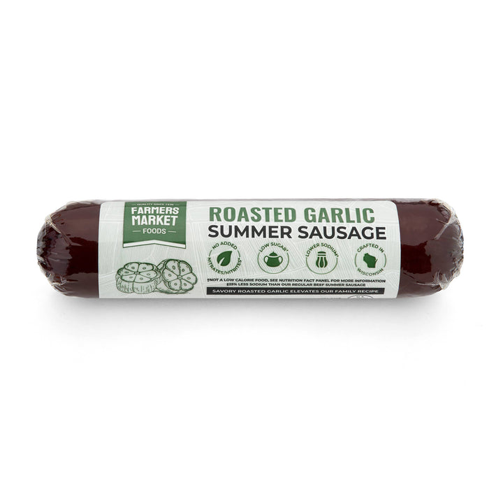 Roasted Garlic Summer Sausage 5oz
