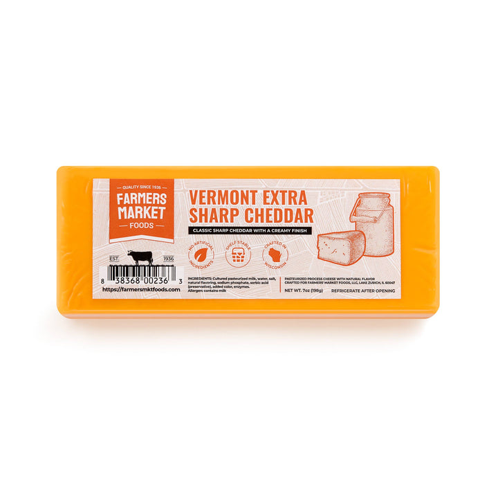 Vermont Extra Sharp Cheddar 7oz (Shelf Stable)