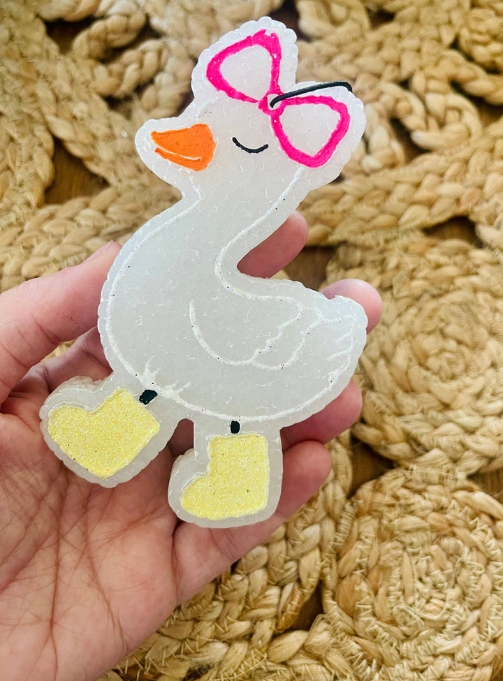 Goose with Boots Car Freshie 