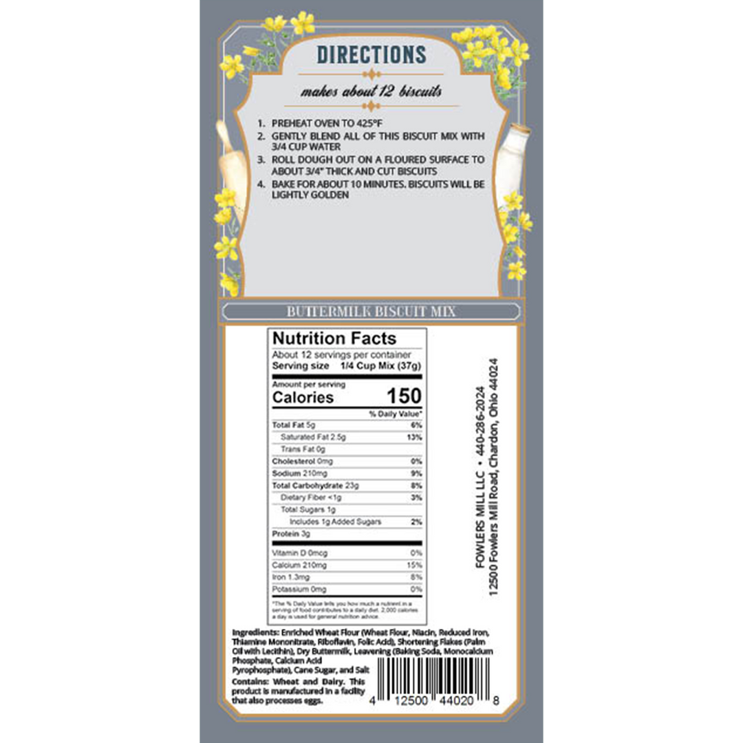 Buttermilk Biscuit Mix