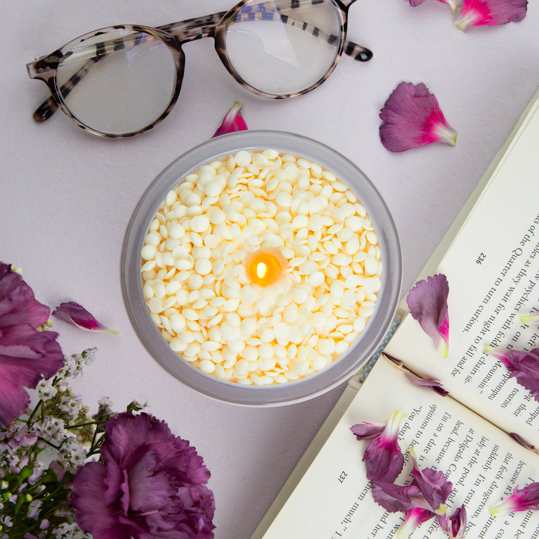 Violet & White Iris | NOTES | Summer Candle Refill