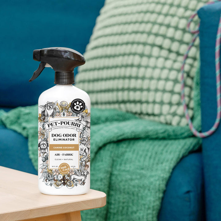 Pet~Pourri Dog Canine Coconut Air + Fabric Odor Refresher
