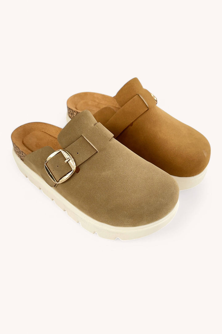 CHUNKY LUG SOLE CLOSED TO CLOG SANDALS