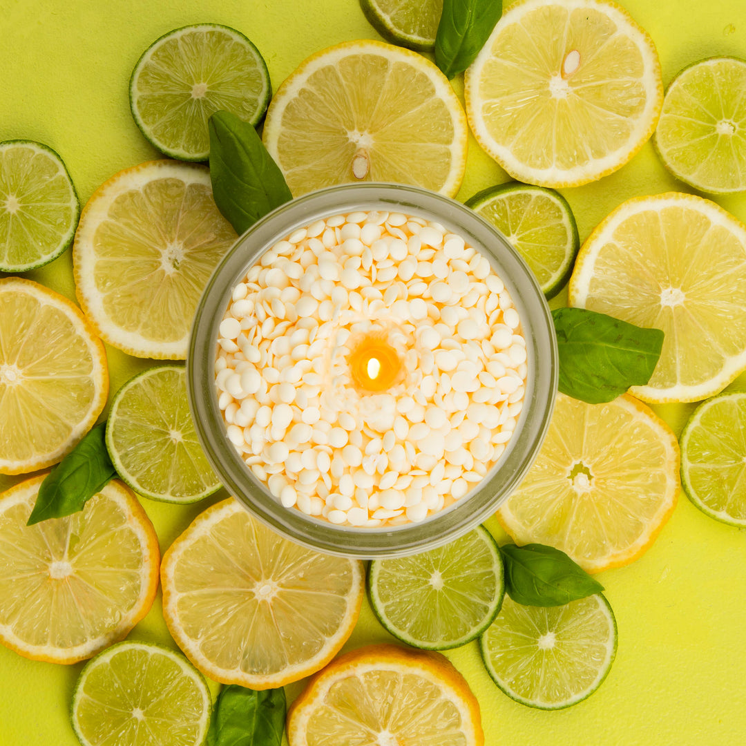 Citrus & Fresh Basil | NOTES | Summer Candle Refill