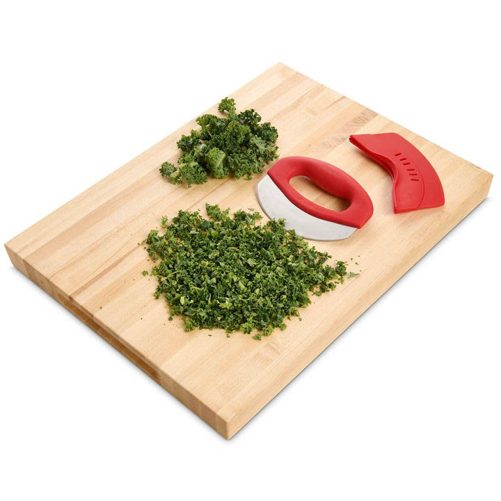 HIC Kitchen Soft-Grip Rocking Salad & Herb Chopper