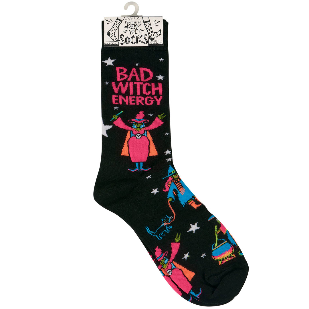 Bad Witch Energy Socks