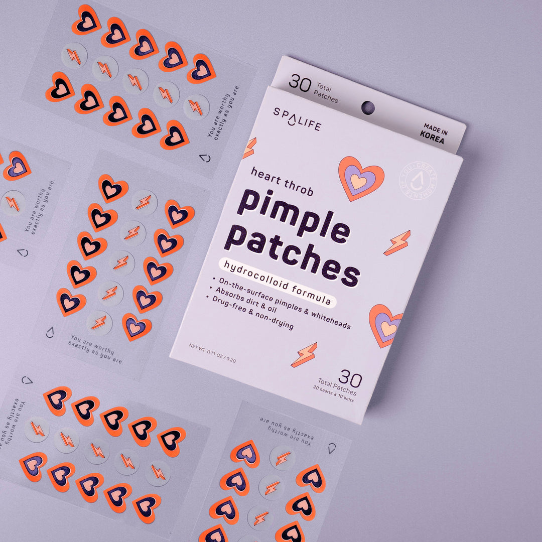 Heart Throb Hydrocolloid Pimple Patches