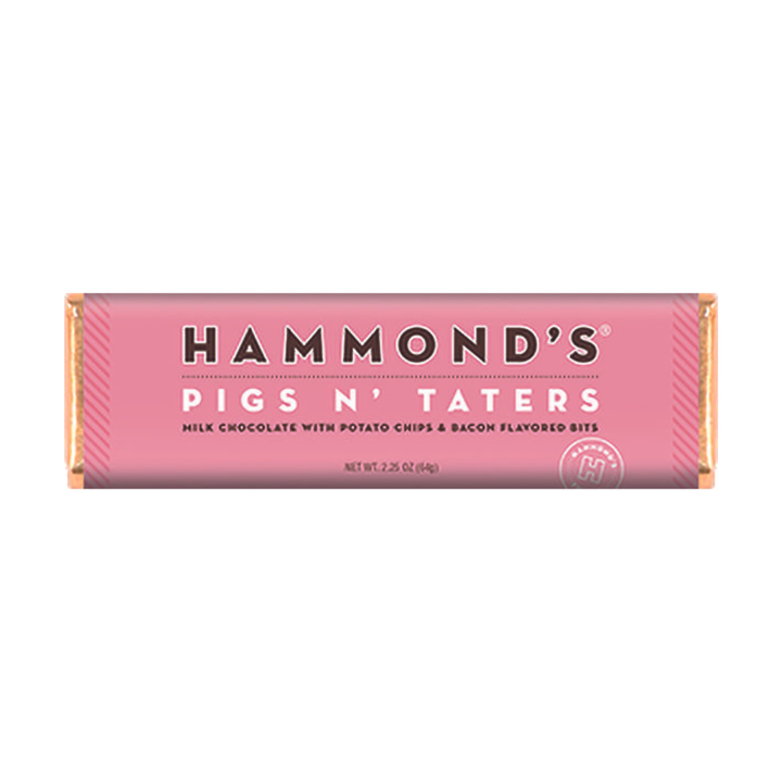 Candy Bar - Milk Chocolate - Pigs N' Taters - 2.25 oz
