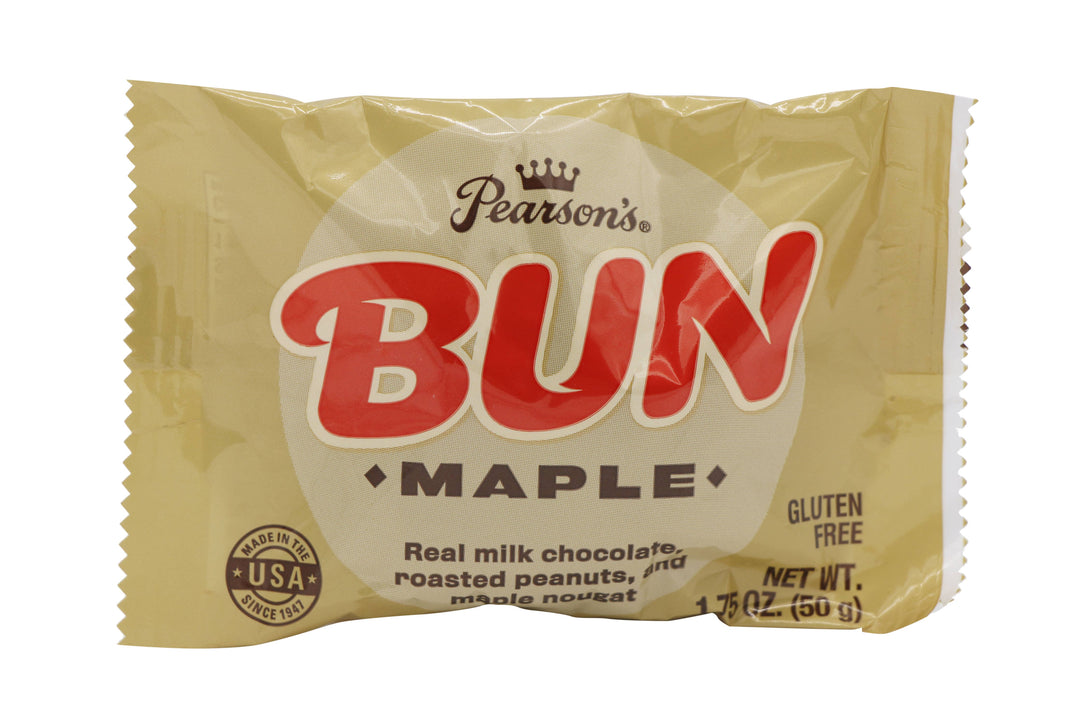 Pearson's Maple Bun Bar, 1.75oz, 24ct Case