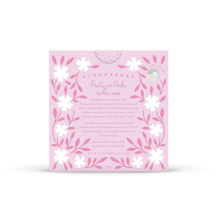Pretty in Pink Vegan-friendly Gluten-free Boxed Soap
