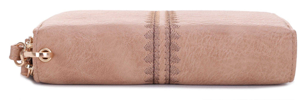 Sherrie Double Zipper Wallet