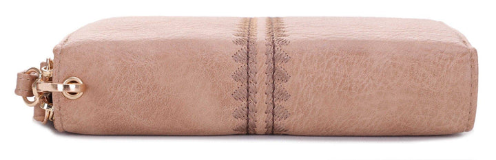 Sherrie Double Zipper Wallet