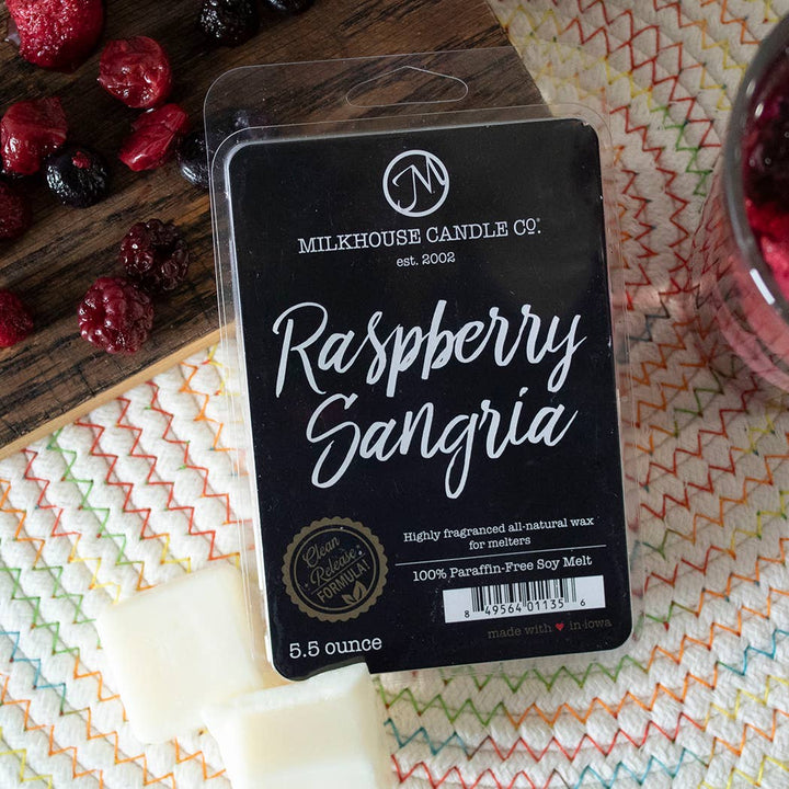 5.5 oz Wax Melts: Raspberry Sangria