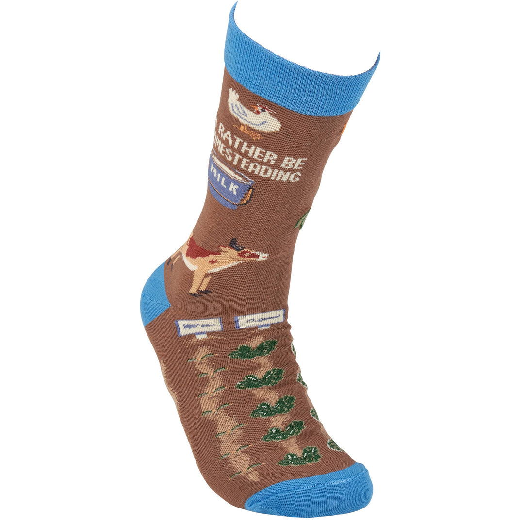 Rather Be Homesteading Socks
