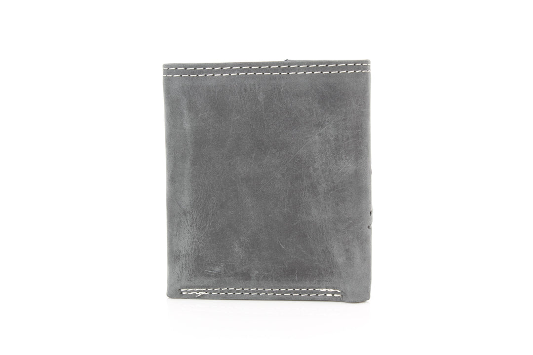 Men’s Tri-Fold Wallet with Cowboy Emboss ABMWVT 04