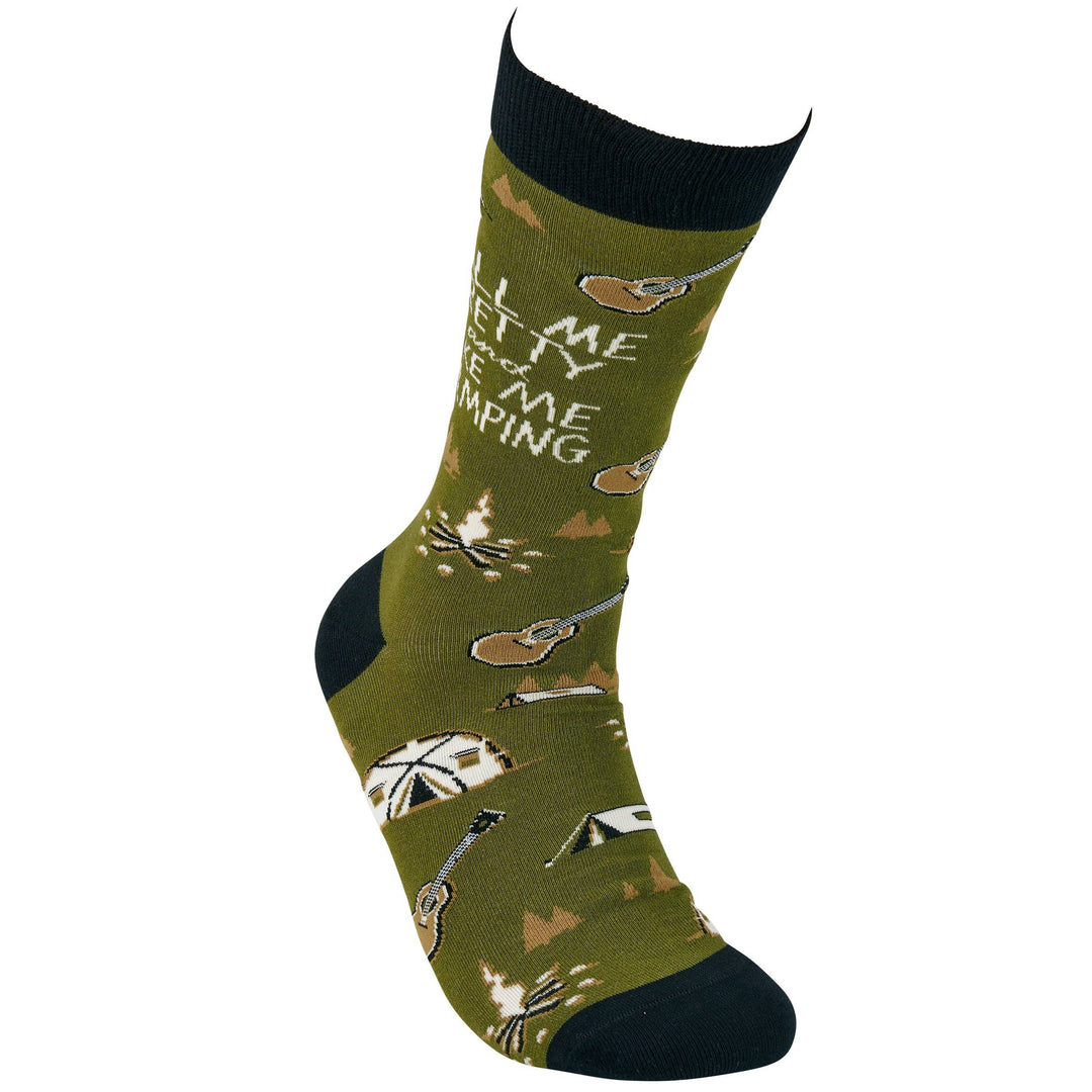 Take Me Camping Socks