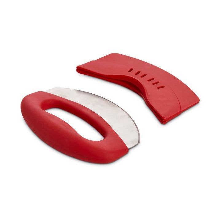 HIC Kitchen Soft-Grip Rocking Salad & Herb Chopper
