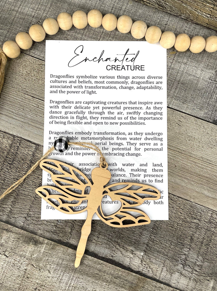 Story Ornament - Dragonflies - Enchanted Creature