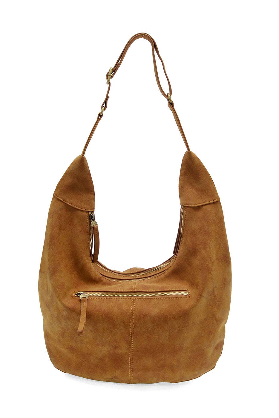 Rochelle Faux Suede Large Crescent Hobo