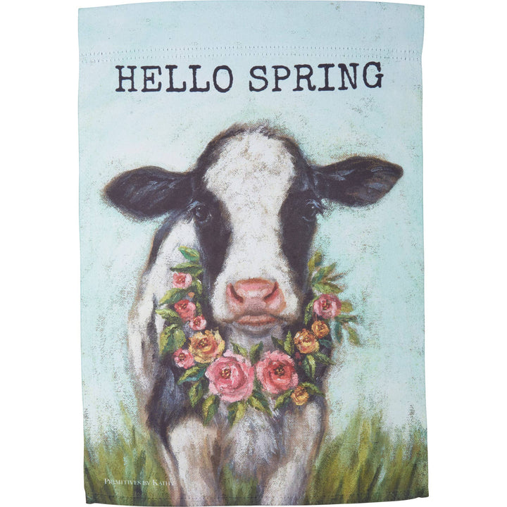 Hello Spring Garden Flag