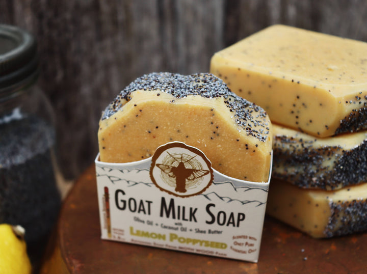 Lemon Poppyseed Goat Milk Soap