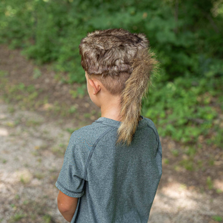 Faux Raccoon Tail Hats