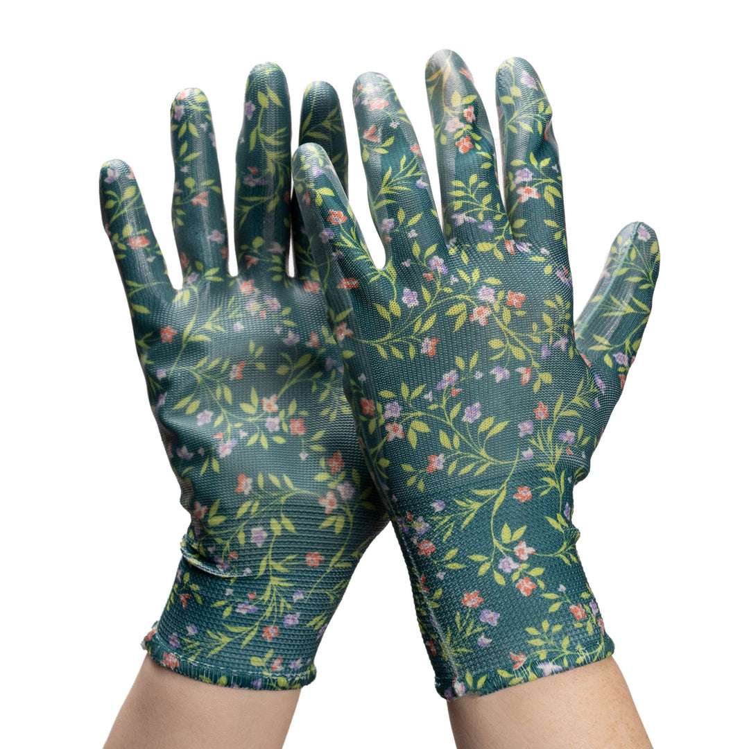 MUK LUKS Women's Spring Garden Clog and Bonus Glove Set
