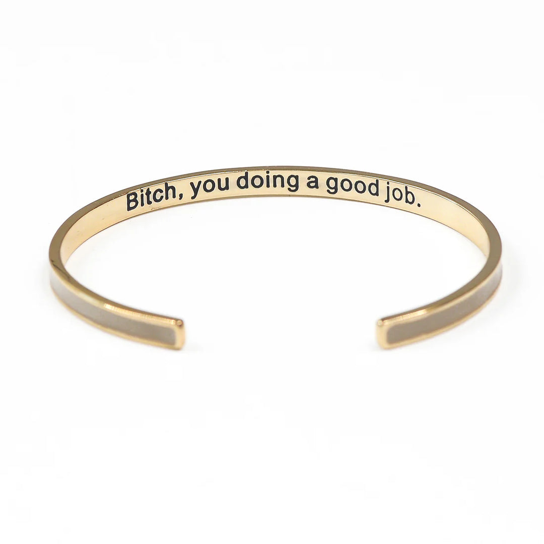 Snarky Bangle Bracelet (multiple options)