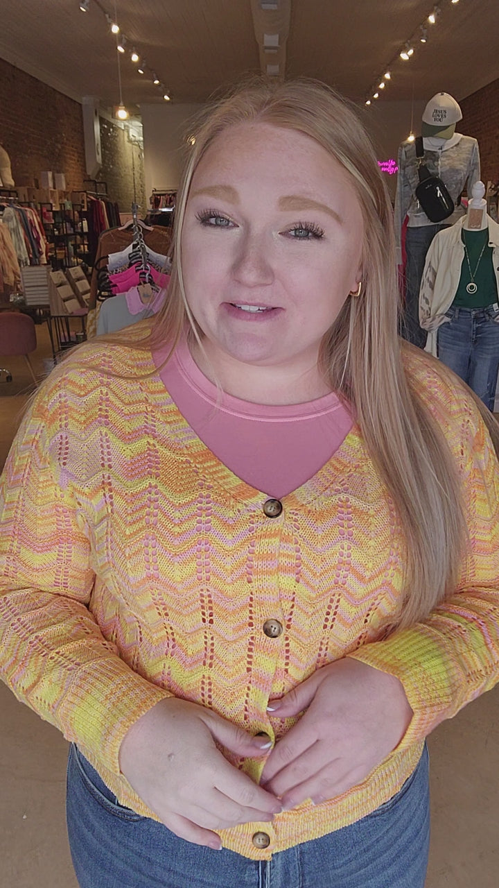 Sunset Knit Cardigan