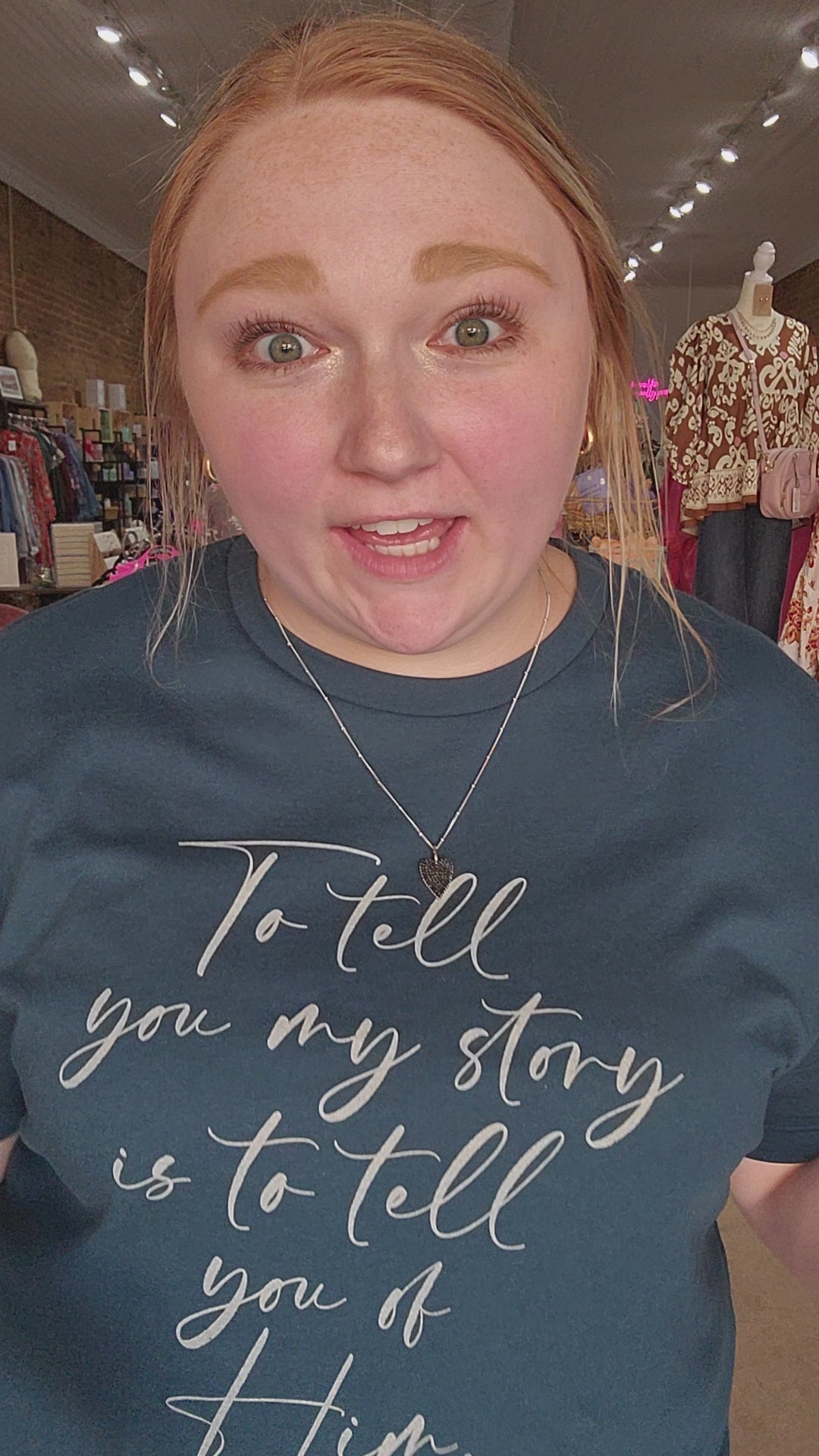 Tell You Of Him Tee