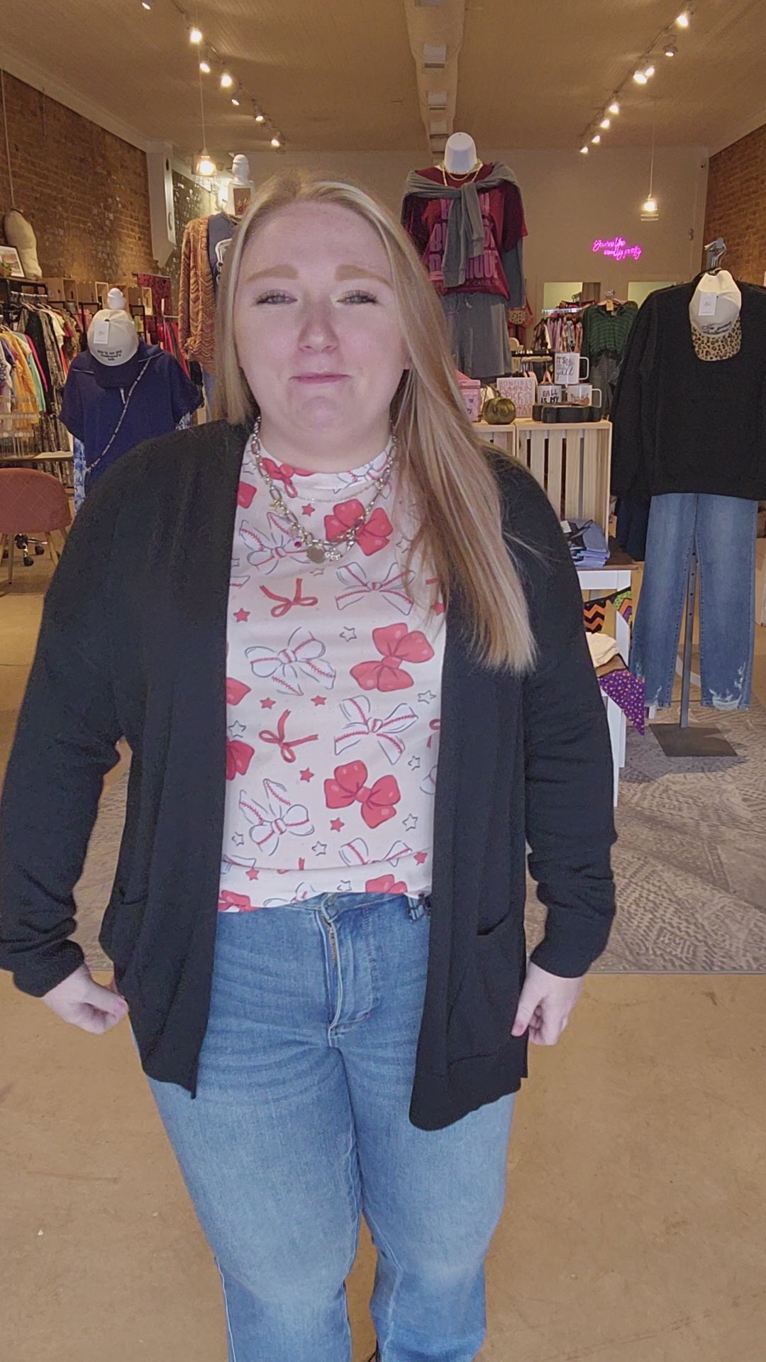 Open Front Cardigan