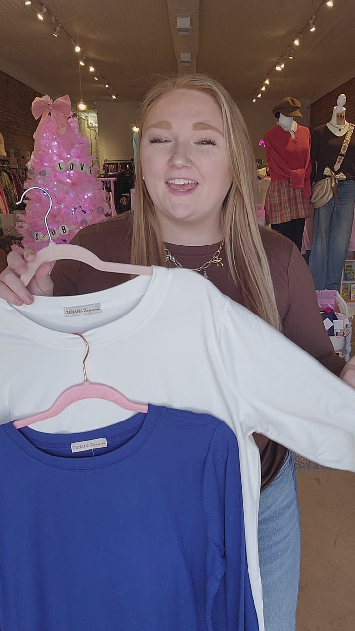 Crew Neck Butter Long Sleeve