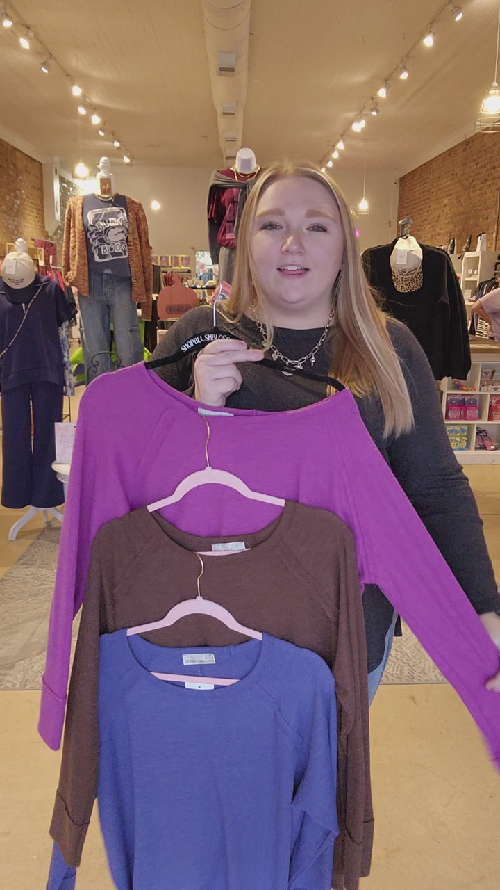 Waffle Long Sleeve Tee