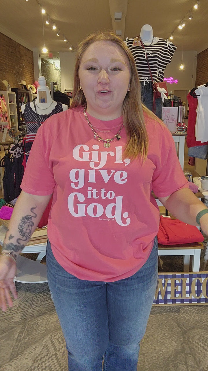 Watermelon Give It To God Tee