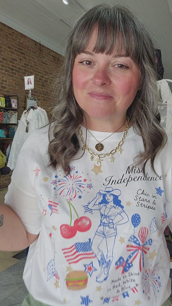 Miss Independence Tee