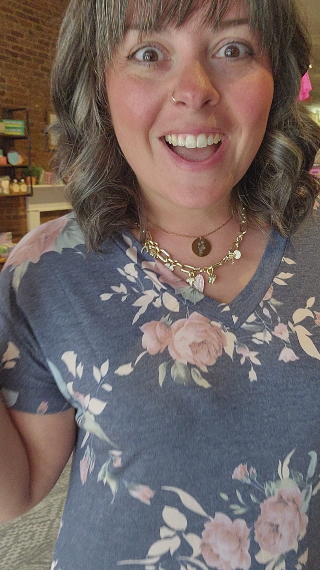 Floral T Shirt Dress
